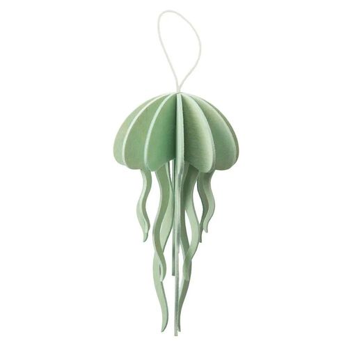 Lovi 3D Puzzle Decor Jellyfish 12cm Mint Green